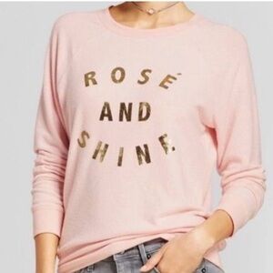 Grayson Threads Rose and Shine Crew Neck